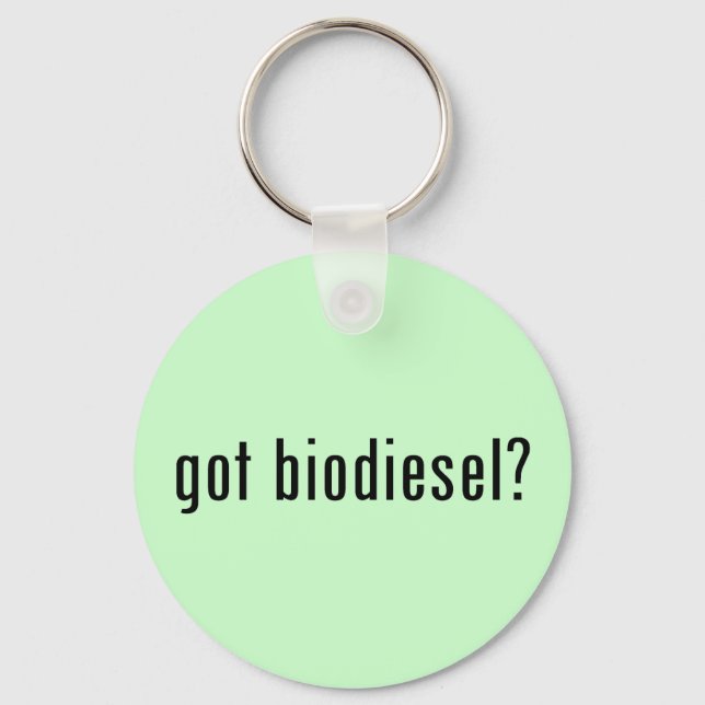 got Biodiesel? Schlüsselanhänger (Vorderseite)