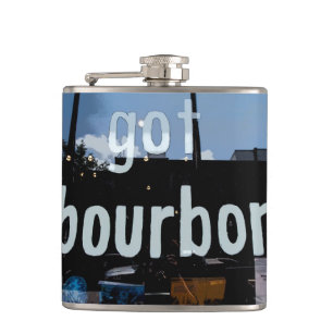 Got Bourbon Flask Flachmann