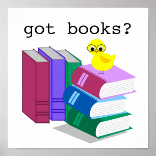 Got Bücher lesen Poster