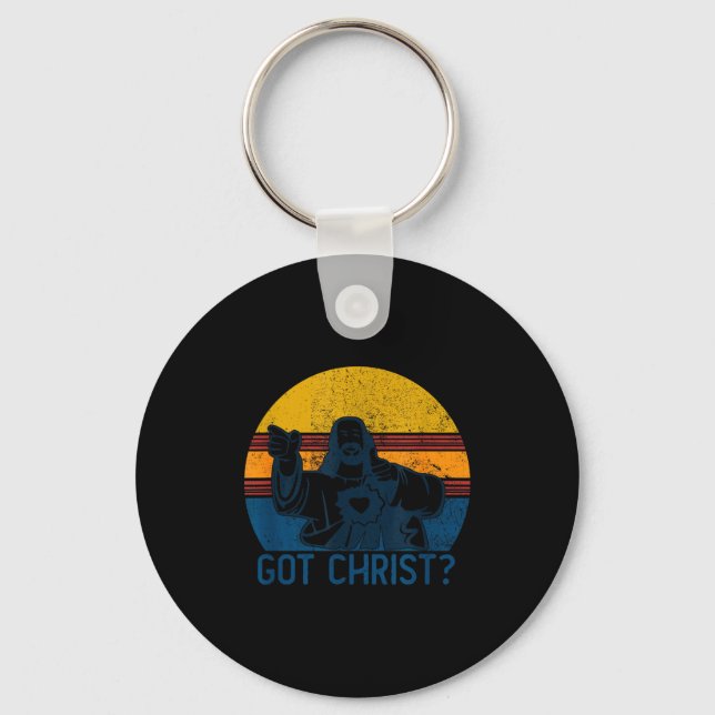 Got Buddy A Christ Christmas Cool Jesus Religious  Schlüsselanhänger (Vorderseite)
