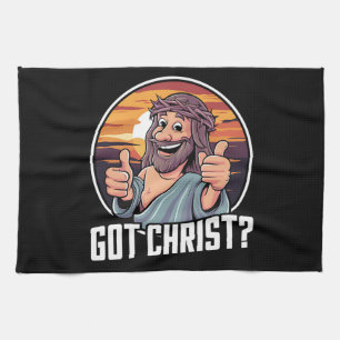 Got Buddy a Christi Weihnachten Jesus Religiös Geschirrtuch