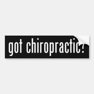 Got Chiropraktik? Autoaufkleber
