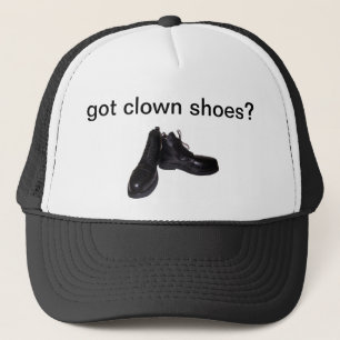 got Clownschuhe? Hut Truckerkappe