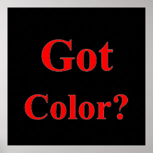 Got Color Poster Matte