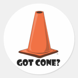 GOT CONE 2t Runder Aufkleber