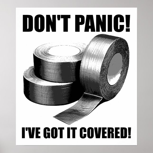 Got Covered Funny Poster (Vorne)