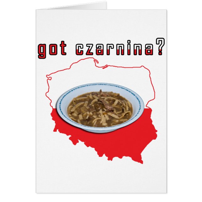Got Czarnina Polnische Karte (Vorne)