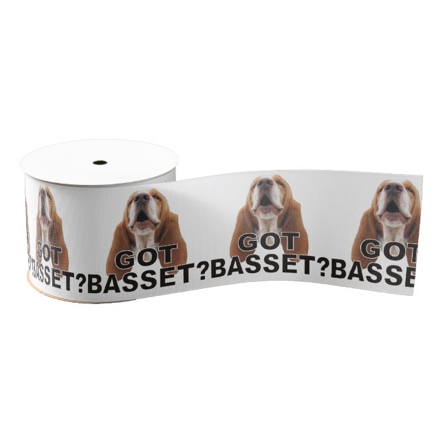 Got Dachshund? Basset Hound-Band Ripsband (Spule)