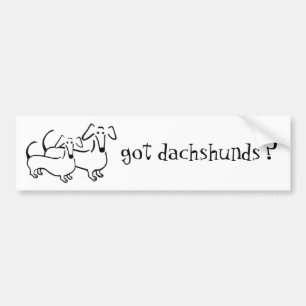 got Dackeln? Autoaufkleber