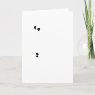 Got dein Hinterskelett Funny Halloween Karte