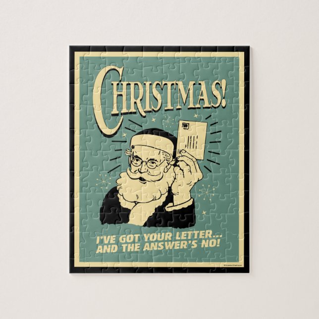 Got deinen Brief. Die Antwort lautet Nein Puzzle (Vertikal)