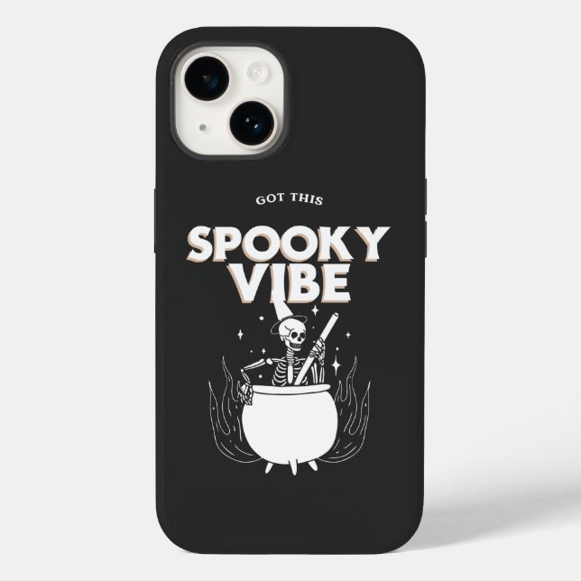 Got dieses Spooky Vibe Case-Mate iPhone Hülle (Rückseite)