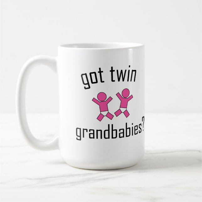 Got DoppelGrandbabies? Tasse (Links)