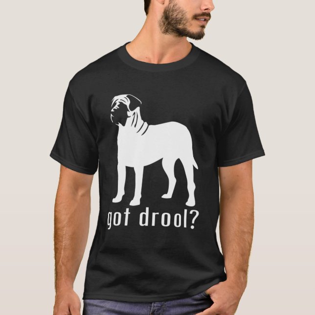 Got Drool Nickerstickers English Mastiff T-Shirt (Vorderseite)
