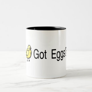 Got Ei-Küken Ostern Zweifarbige Tasse