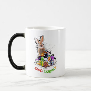Got Eier? Funny Oaster Bunny Eggs Verwandlungstasse