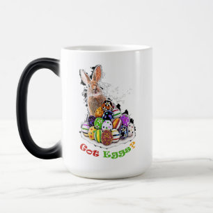 Got Eier? Funny Oaster Bunny Eggs Verwandlungstasse