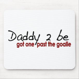 Got ein hinter dem Goalie Mousepad