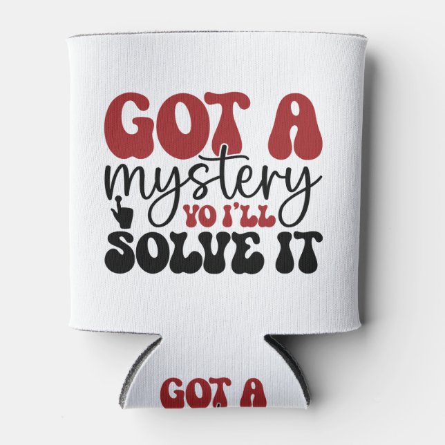 Got ein Rätsel, das du lösen wirst Dosenkühler (Vorderseite)