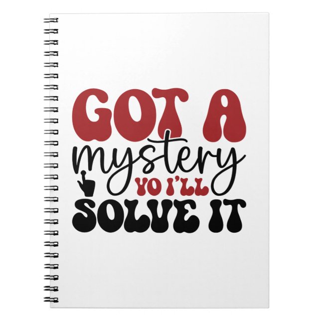 Got ein Rätsel, das du lösen wirst Notizblock (Vorderseite)