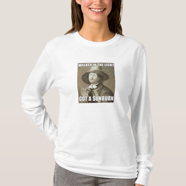 Got ein Sonnenbrand Lang-Hülse T-Shirt (Vorderseite)