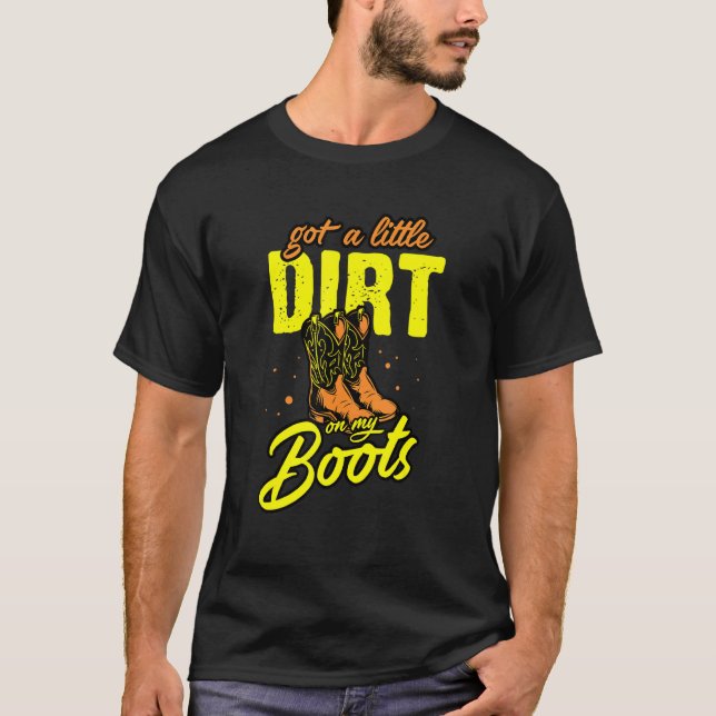 Got ein wenig direkt auf meinem Boots Country Musi T-Shirt (Vorderseite)