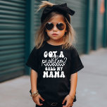 Got eines Problems Call My Mama Vintag Style Trend T-Shirt<br><div class="desc">Dieser lustige und trendige T - Shirt enthält eine fette Meldung "Got ein Problem? Ruf meine Mama an". Ideal für Kinder, die gewollt haben, mit ihrem Outfit eine Aussage zu treffen. Dieses Vintage Shirt ist sowohl spielerisch als auch stilvoll und eignet sich hervorragend als Geschenk. Komfortabel und leicht zu tragen,...</div>