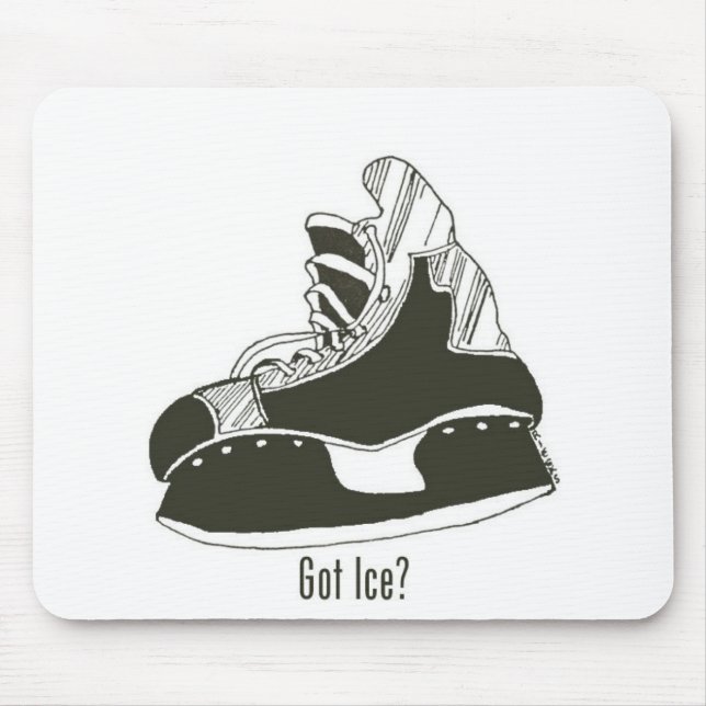 Got Eis? Hockey-Skate Mousepad (Vorne)