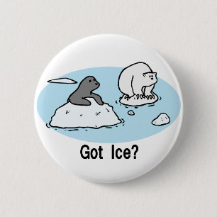 Got Eis? Knopf Button