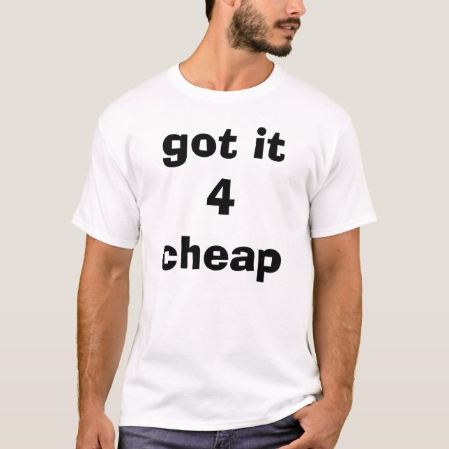 got es 4 billig T-Shirt (Vorderseite)