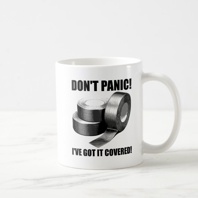 Got es Covered Funny Mug Tasse (Rechts)