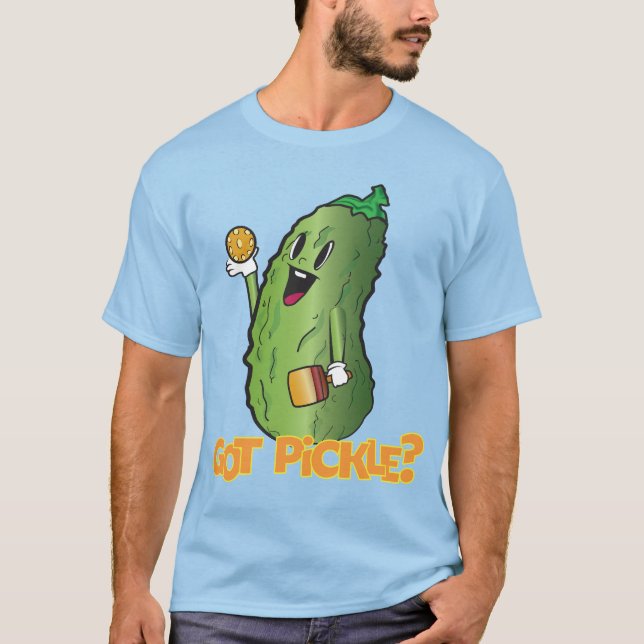 Got Essiggurke? Pickleball Mann-Shirt T-Shirt (Vorderseite)