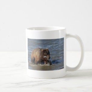 Got Fische? Alaska-Braunbärgeschenke Kaffeetasse