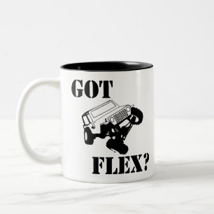 Got Flex? Zweifarbige Tasse