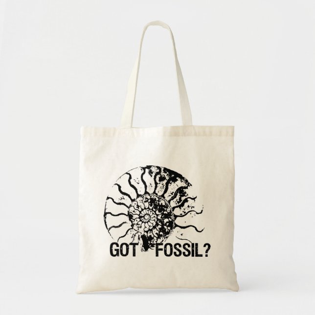 GOT FOSSIL? Ammonit Tragetasche (Vorne)