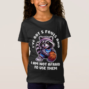Got Fouls und ich fürchte nicht, sie Racoon zu ben T-Shirt