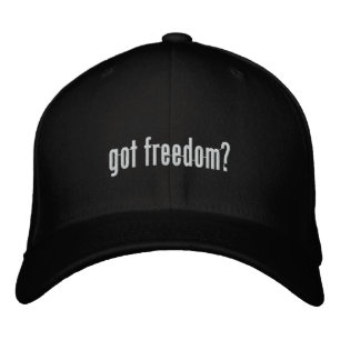 Got Freiheit? Bestickte Kappe