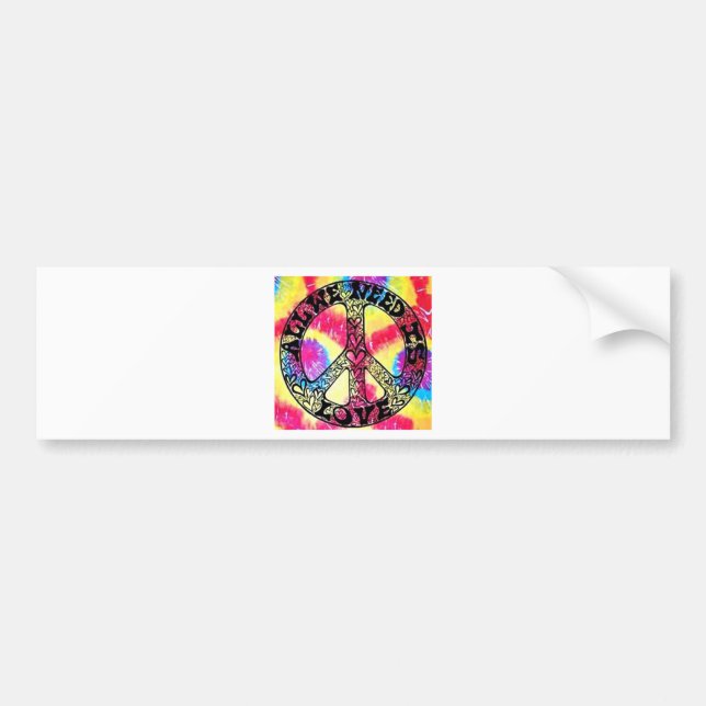 Got Frieden?  Alle, die Sie benötigen, ist Liebe Autoaufkleber (Vorne)