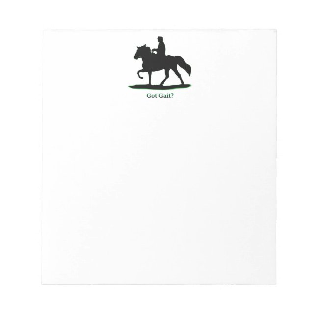 Got Gait Notepad Notizblock (Vorderseite)