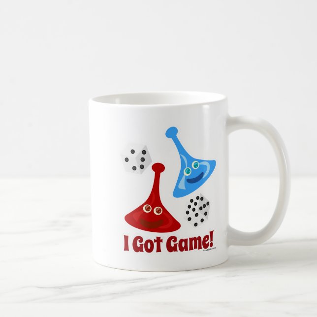 Got Game Fun Boardgamers Tabletop Sprichwort Tasse (Rechts)