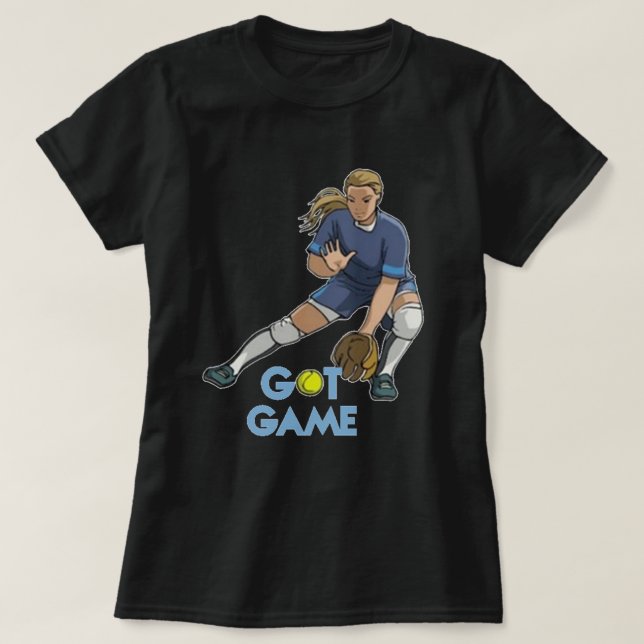 Got Game Softball Shirt (Design vorne)