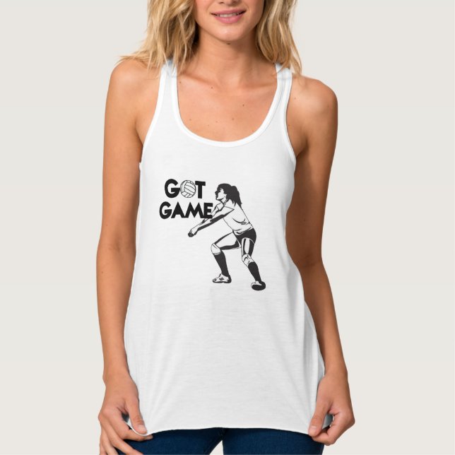 Got Game Volleyball Tank Top (Vorderseite)