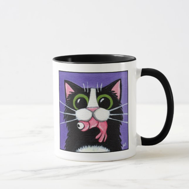 Got Garnele - Katzen-Tasse Tasse (Rechts)