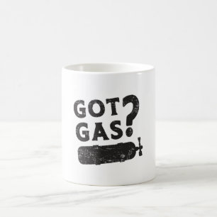 Got Gas Scuba Diver Ozean Tiefseewasser Kaffeetasse