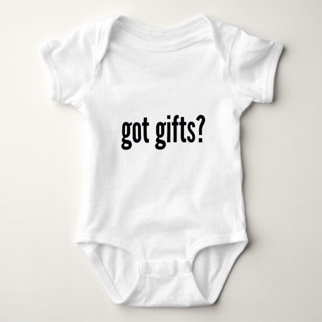 got Geschenke? Baby Strampler (Vorderseite)