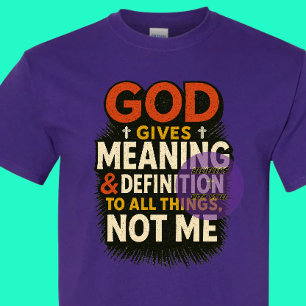 GOT gibt - Christlich T-Shirt