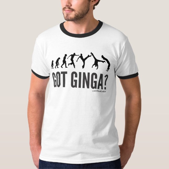 Got Ginga _grau T-Shirt (Vorderseite)