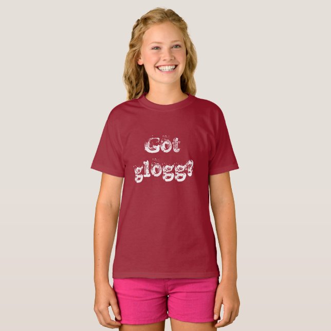Got glogg Swedish language saying for Christmas T-Shirt (Vorne ganz)