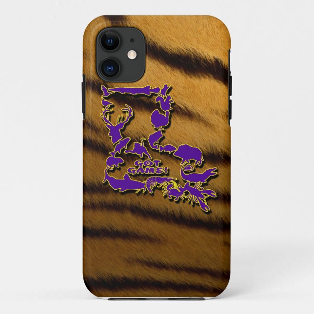 GOT GME TIGER-FAN Case-Mate iPhone HÜLLE (Rückseite)