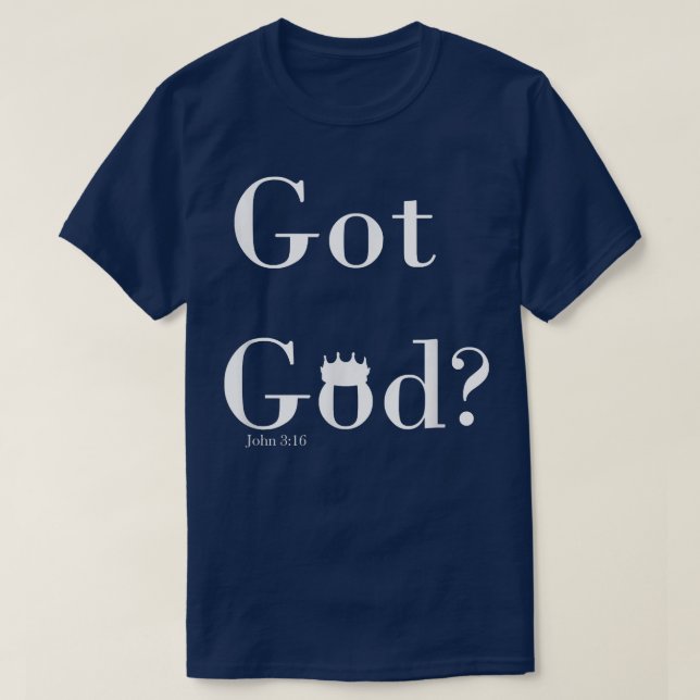 Got God T-Shirt (Design vorne)